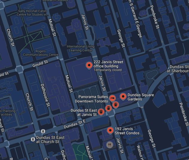 Condo-BKK Location - 225 Jarvis Street, Toronto near Dundas